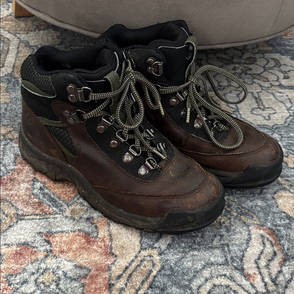 Timberland Shoes - Timberland Women's Brown and Black Hiking Boots